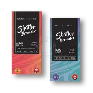 Euphoria Extractions Shatter Brownies